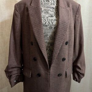 Veronica Beard Beacon Plaid Dickey Jacket